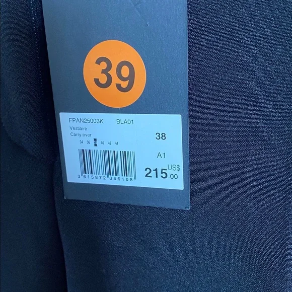 NWT The Kooples Vestaire Carry-Over Black Pants - Picture 5 of 13